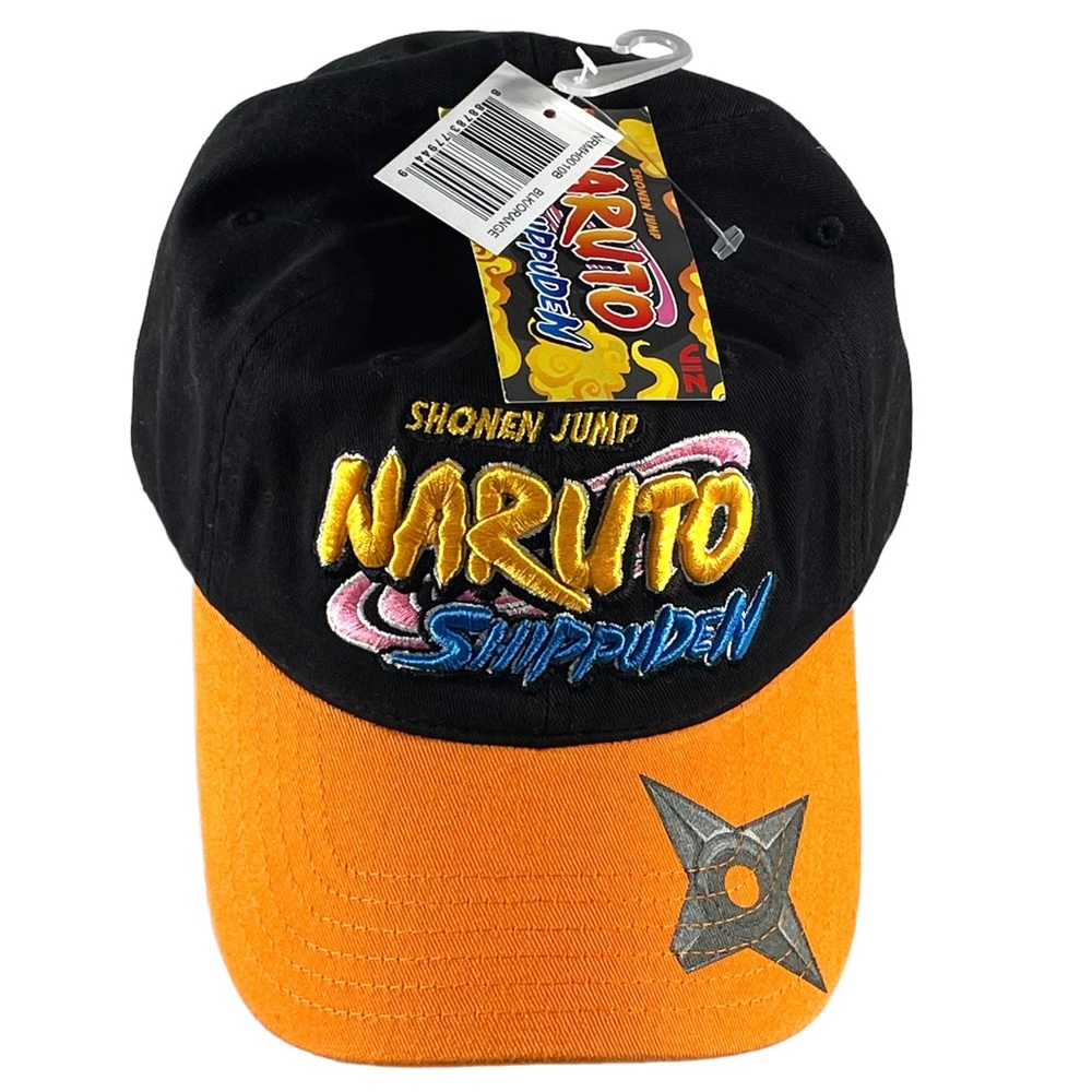 Naruto Shippuden Shonen Jump Men’s Baseball Cap Hat Anime NRMH0010B NWT